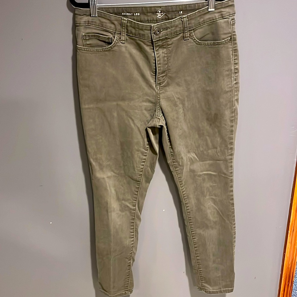 St. John skinny leg Jeans size 12